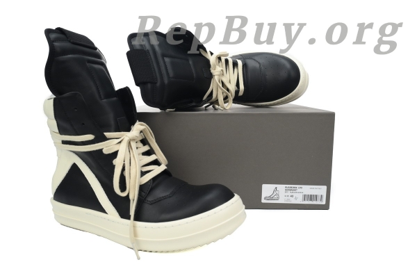 Rick Owens Phlegethon Geobasket Black Milk - 图片 11
