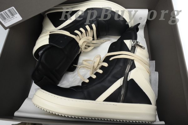Rick Owens Phlegethon Geobasket Black Milk - 图片 9
