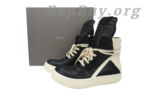 Rick Owens Phlegethon Geobasket Black Milk - 图片 10