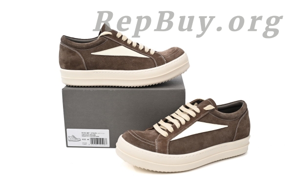 RICK OWENS VINTAGE SNEAKS IN VELOUR SUEDE COW RU02B2897 LPOLPO-3411 - Image 15