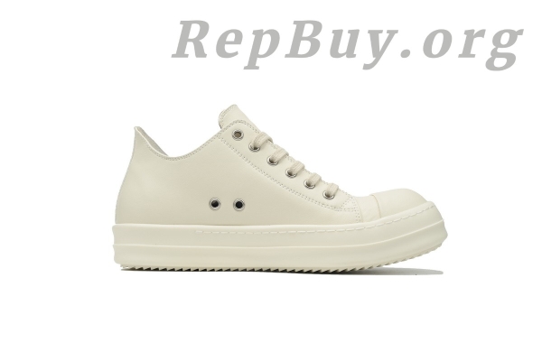 Rick Owens Watermelon Head Low-Top All White, high quality replica Rick Owens, best fake Rick Owens shoes, perfect copy Rick Owens sneakers, 1:1 replica Rick Owens, premium knockoff Rick Owens, designer replica shoes, luxury sneakers copy, Rick Owens Watermelon Head rep