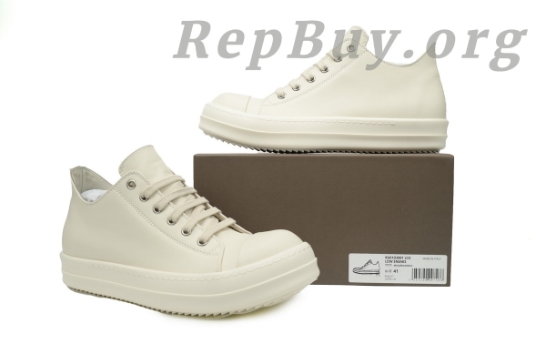 Rick Owens Watermelon Head Low-Top All White, high quality replica Rick Owens, best fake Rick Owens shoes, perfect copy Rick Owens sneakers, 1:1 replica Rick Owens, premium knockoff Rick Owens, designer replica shoes, luxury sneakers copy, Rick Owens Watermelon Head rep