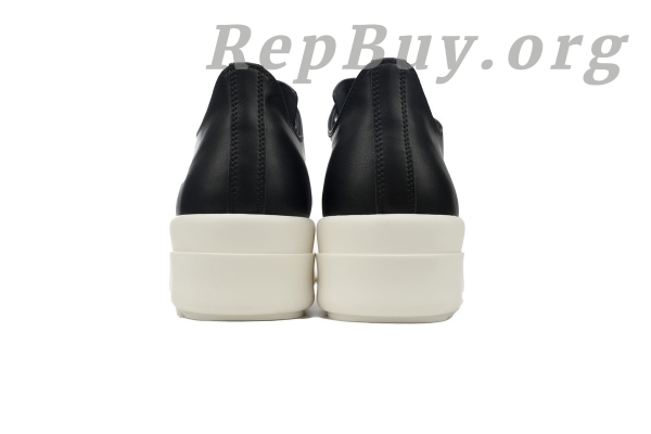 Rick Owens Watermelon Head Thick Bottom Low Top Black - 图片 3