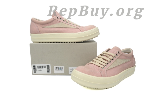 Rick Owens Wmns EDFU Vintage Low 'Faded Pink' - Image 10
