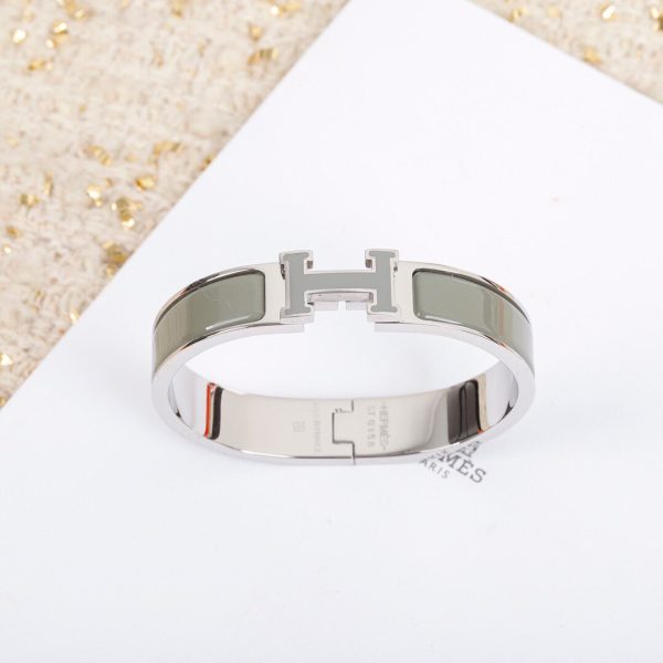 18K Clic H Grey Bracelet - 图片 2