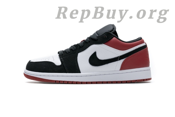 [Sale] Jordan 1 Low Black Toe 553560-116
