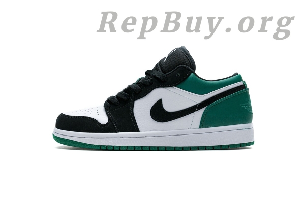 [Sale] Jordan 1 Low White Black Mystic Green 553558-113 - 图片 2