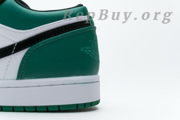 [Sale] Jordan 1 Low White Black Mystic Green 553558-113 - 图片 8