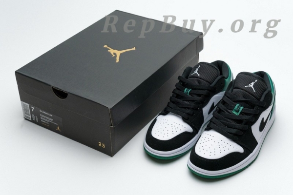 [Sale] Jordan 1 Low White Black Mystic Green 553558-113 - 图片 21