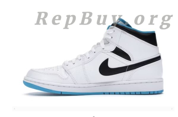 [Sale] Jordan 1 Mid Laser Blue 554724-141 - 图片 2