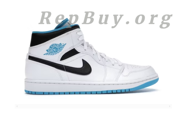 [Sale] Jordan 1 Mid Laser Blue 554724-141 - 图片 3