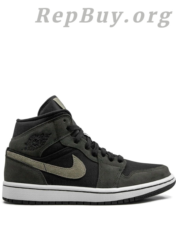 [Sale] Jordan 1 Mid Military Olive (Women's) BQ6472-030 - 图片 3