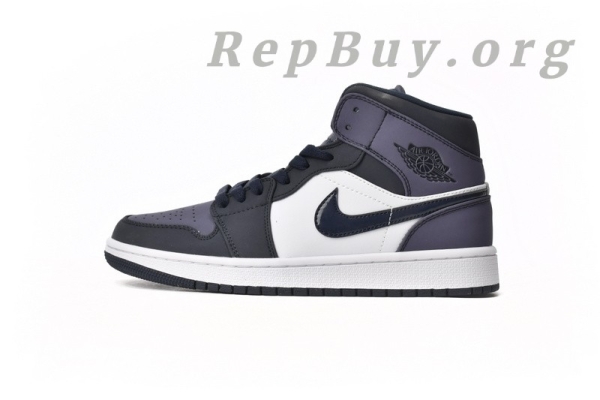[Sale] Jordan 1 Mid Obsidian Sanded Purple 554724-445 - 图片 2