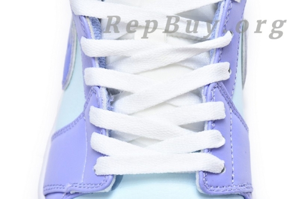 [Sale] Jordan 1 Mid Purple Aqua 554724-500 - 图片 6