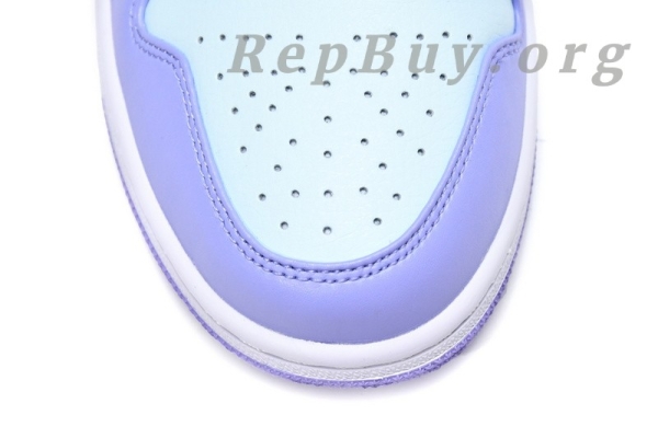 [Sale] Jordan 1 Mid Purple Aqua 554724-500 - 图片 5