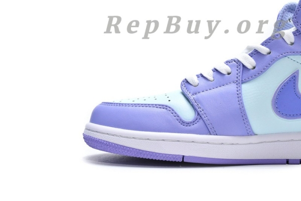 [Sale] Jordan 1 Mid Purple Aqua 554724-500 - 图片 13