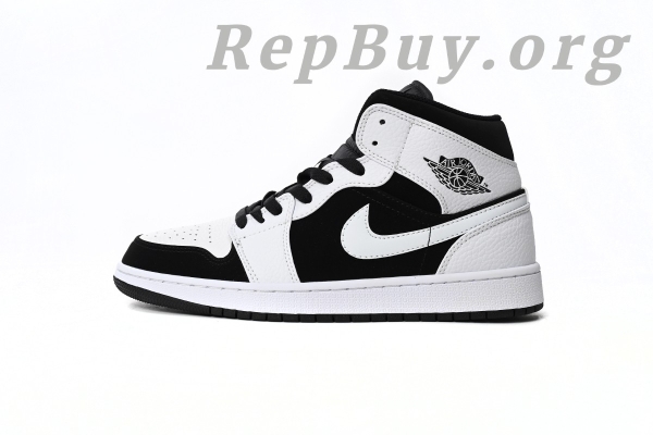 [Sale] Jordan 1 Mid White Black 554724-113