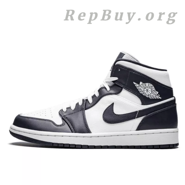 [Sale] Jordan 1 Mid White Metallic Gold Obsidian 554725-174