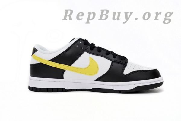 [Sale] Nike Dunk Low Black, white, And Yellow FQ2431-001 - 图片 3