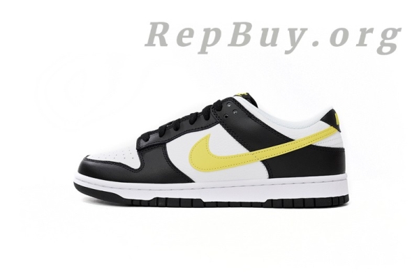 [Sale] Nike Dunk Low Black, white, And Yellow FQ2431-001
