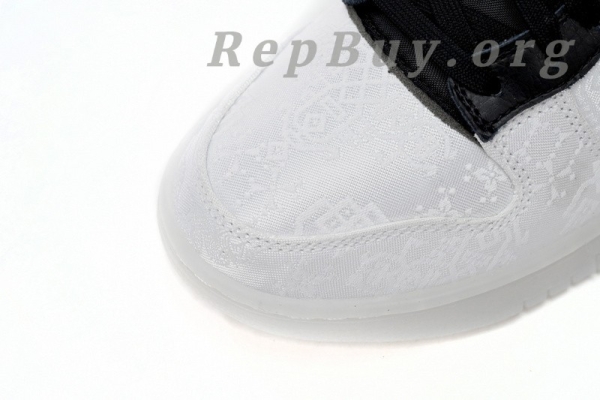 [Sale] Nike Dunk Low CLOT Fragment White FN0315-110 - 图片 6