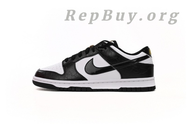 [Sale] Nike Dunk Low Panda gold Buckle DR9511-100 - 图片 2