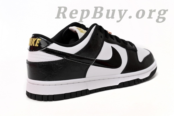 [Sale] Nike Dunk Low Panda gold Buckle DR9511-100 - 图片 3