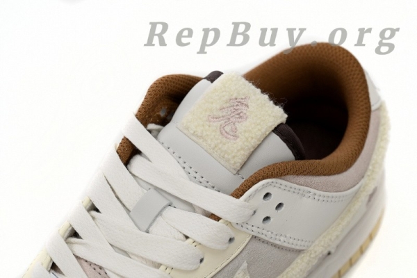 [Sale] Nike Dunk Low Retro PRM Year of the Rabbit Fossil Stone (2023) FD4203-211 - Image 5