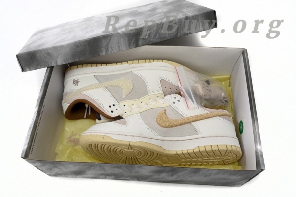 [Sale] Nike Dunk Low Retro PRM Year of the Rabbit Fossil Stone (2023) FD4203-211 - Image 13