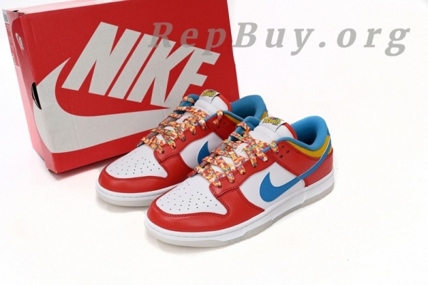 [Sale] Nike Dunk Low White, red And Blue DH8009-600 - 图片 8