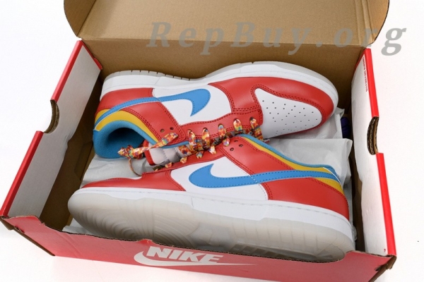 [Sale] Nike Dunk Low White, red And Blue DH8009-600 - 图片 12