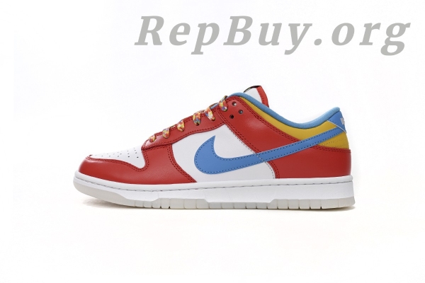 [Sale] Nike Dunk Low White, red And Blue DH8009-600