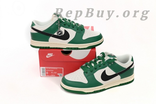 [Sale] Nike Dunk Low White Green Lottery DR9654-100 - Image 6