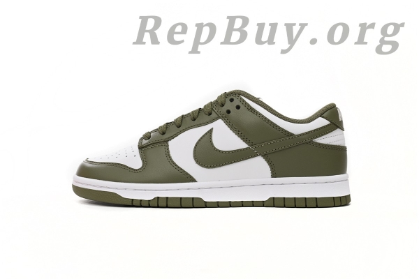 [Sale] Nike Dunk Low White Scattered olive Green DD1503-120