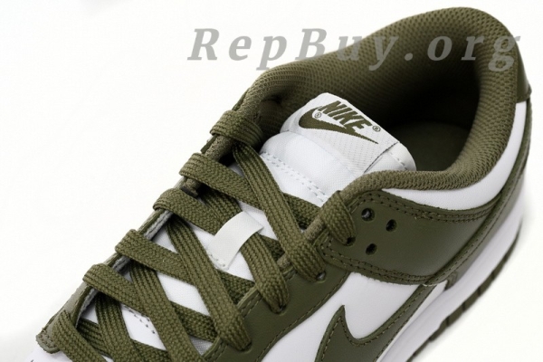 [Sale] Nike Dunk Low White Scattered olive Green DD1503-120 - 图片 7