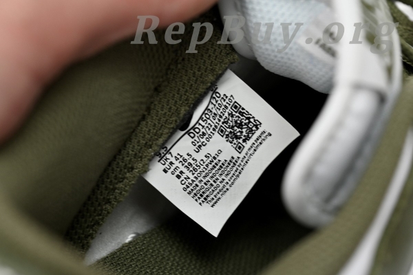 [Sale] Nike Dunk Low White Scattered olive Green DD1503-120 - 图片 3