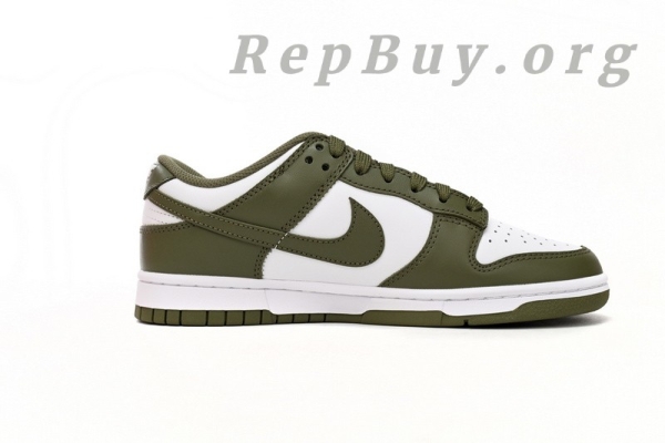 [Sale] Nike Dunk Low White Scattered olive Green DD1503-120 - 图片 14