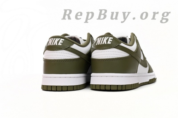 [Sale] Nike Dunk Low White Scattered olive Green DD1503-120 - 图片 12