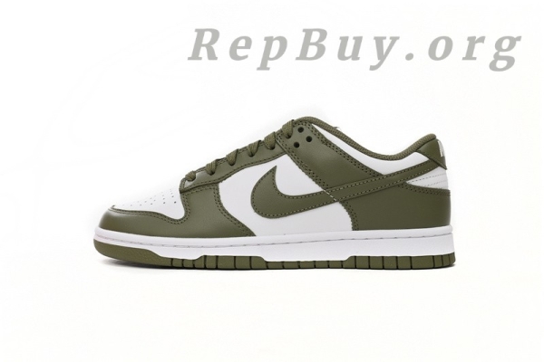 [Sale] Nike Dunk Low White Scattered olive Green DD1503-120 - 图片 2