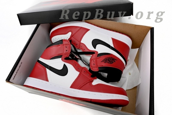 Top Version Air Jordan 1 High OG Chicago 555088-101 - Image 12