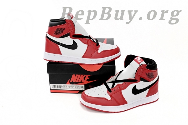 Top Version Air Jordan 1 High OG Chicago 555088-101 - Image 16