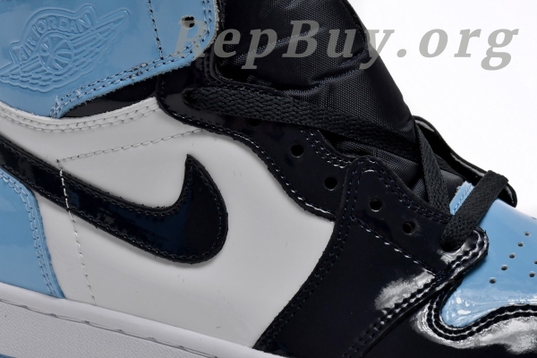 Top Version Air Jordan 1 Retro High OG UNC Patent CD0461-401 - Image 16