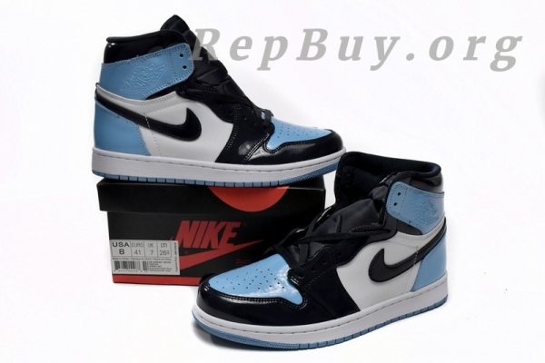 Top Version Air Jordan 1 Retro High OG UNC Patent CD0461-401 - Image 17