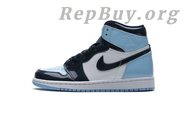 Top Version Air Jordan 1 Retro High OG UNC Patent CD0461-401