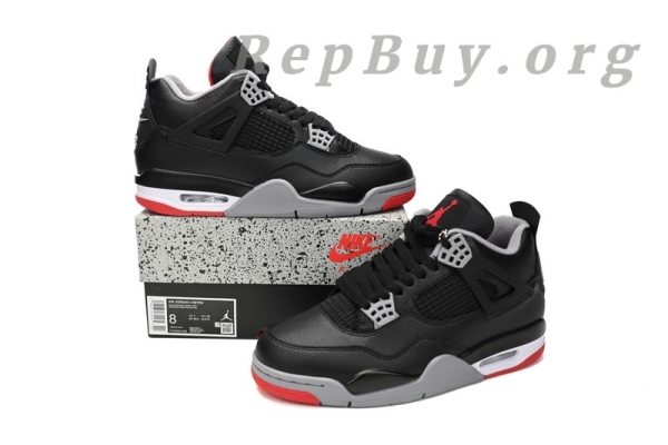 Top Version Air Jordan 4 Bred Reimagined FV5029-006 - 图片 13