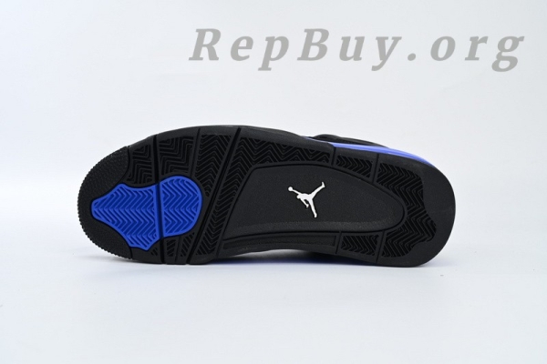 Top Version Air Jordan 4 Retro Black Blue CT8527-018 - 图片 5