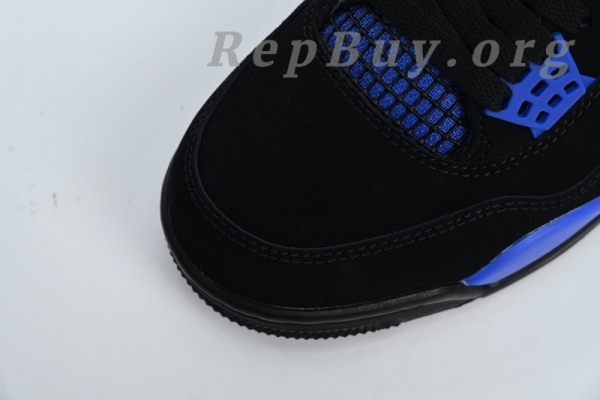 Top Version Air Jordan 4 Retro Black Blue CT8527-018 - 图片 6