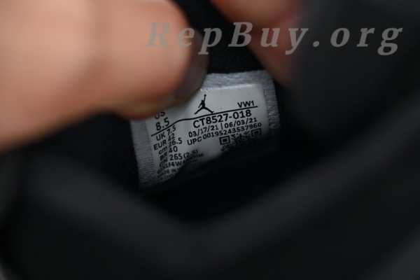 Top Version Air Jordan 4 Retro Black Blue CT8527-018 - 图片 9