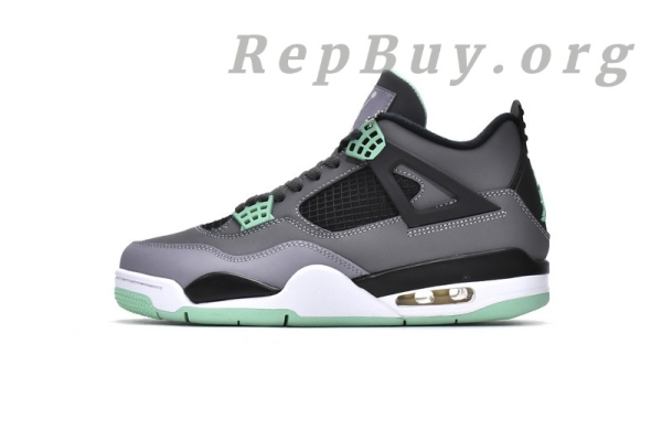 Top Version Air Jordan 4 Retro Green Glow 308497-033