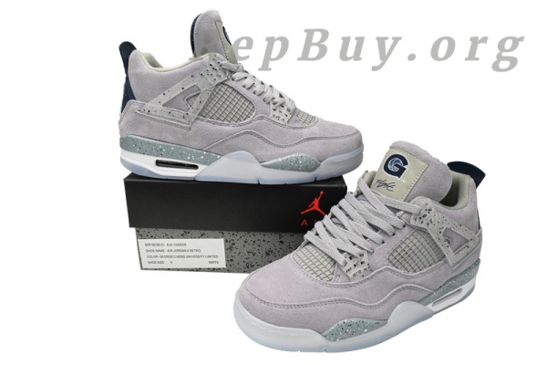 Top Version Air Jordan 4 RetroGeorgetown AJ4-1043505 - Image 13